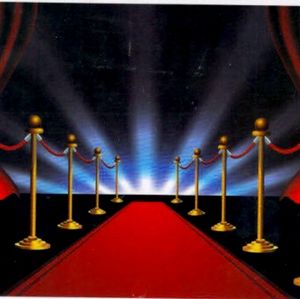 Red carpet photo backdrop